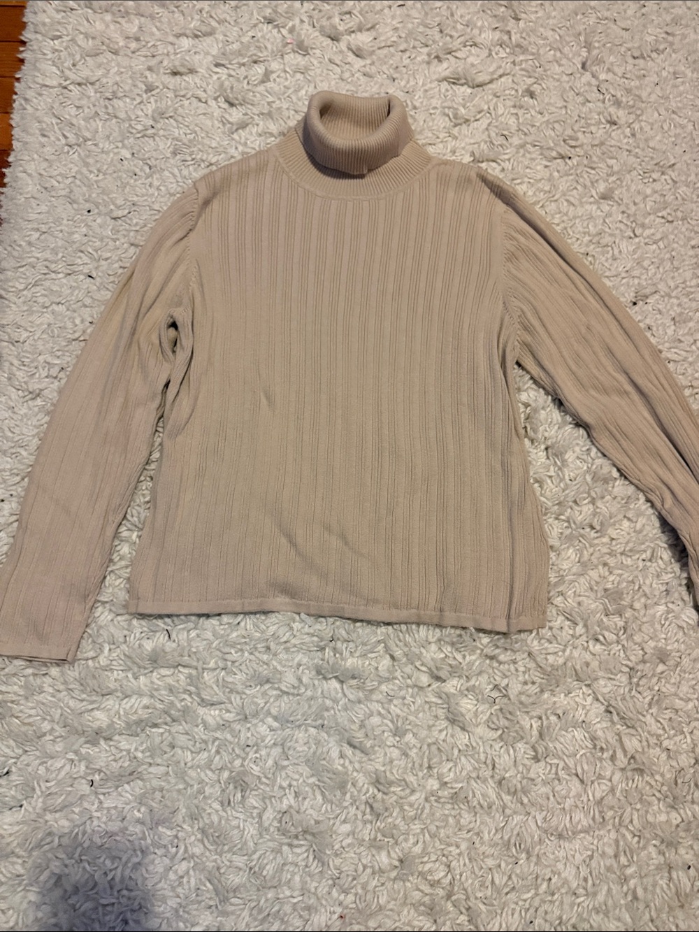 Wardrobe Essentials Ribbed Turtleneck Sweater